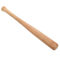 OMIN Premium Natural Wooden Baseball Bat - Perfect for Training, League Play, and Home Run Practice